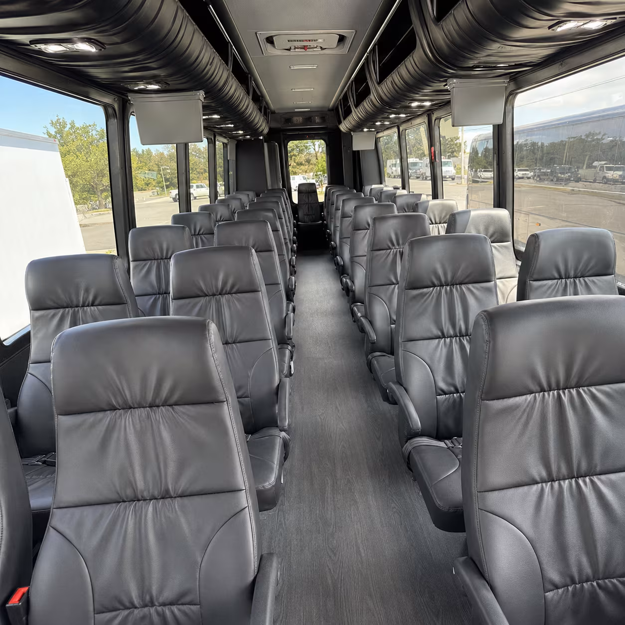 deltona 30 passenger minibus inside
