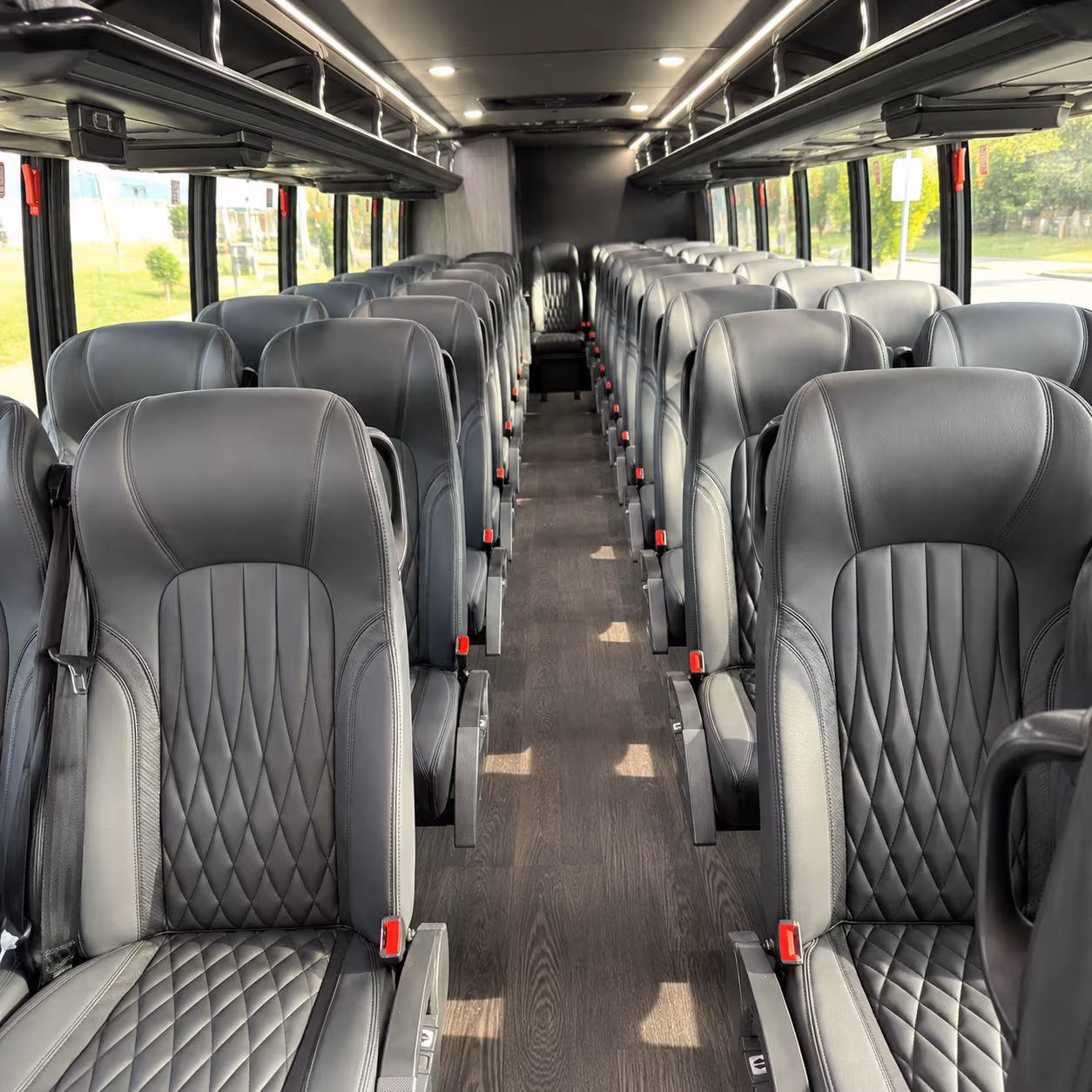 deltona 30 passenger minibus interior