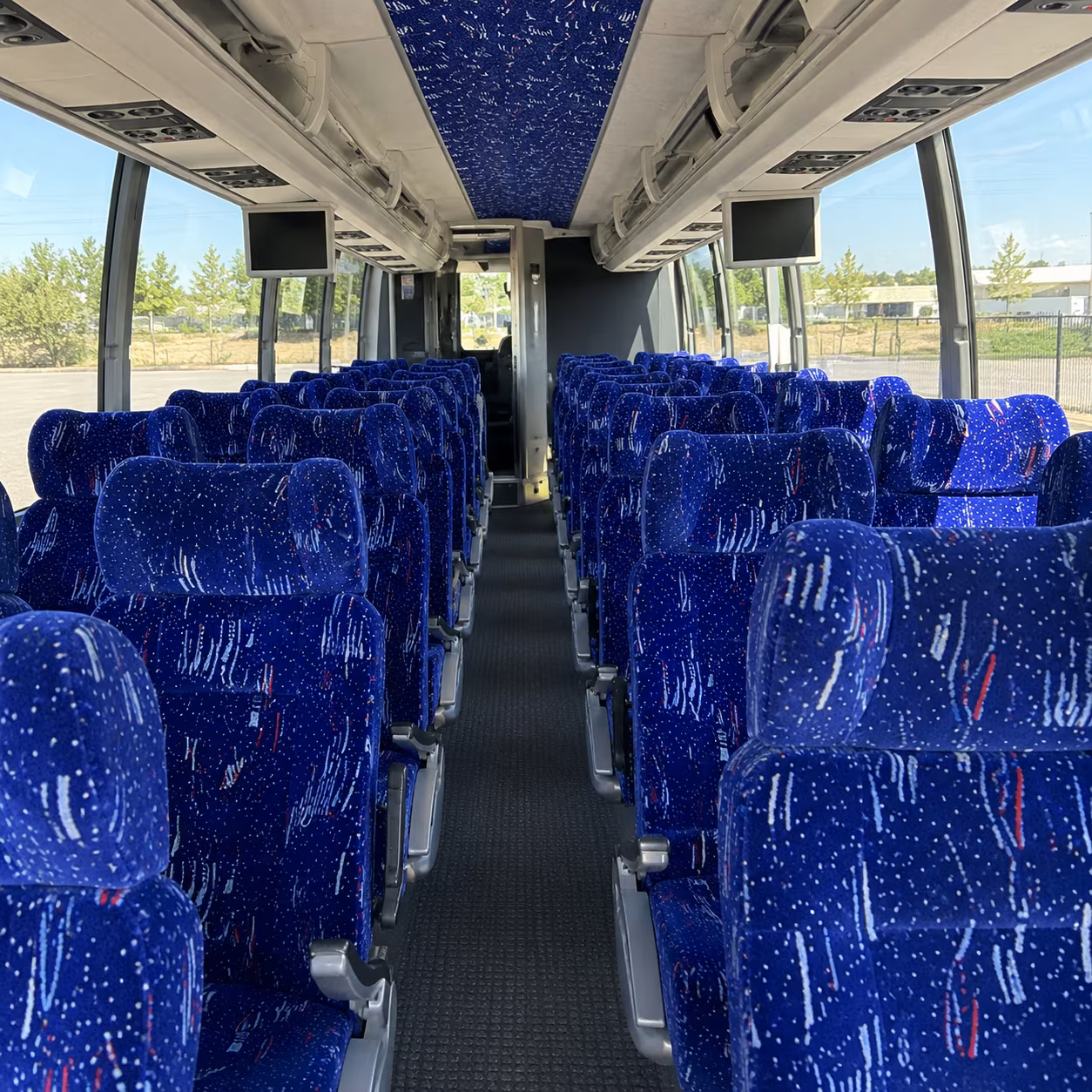 deltona charter bus inside