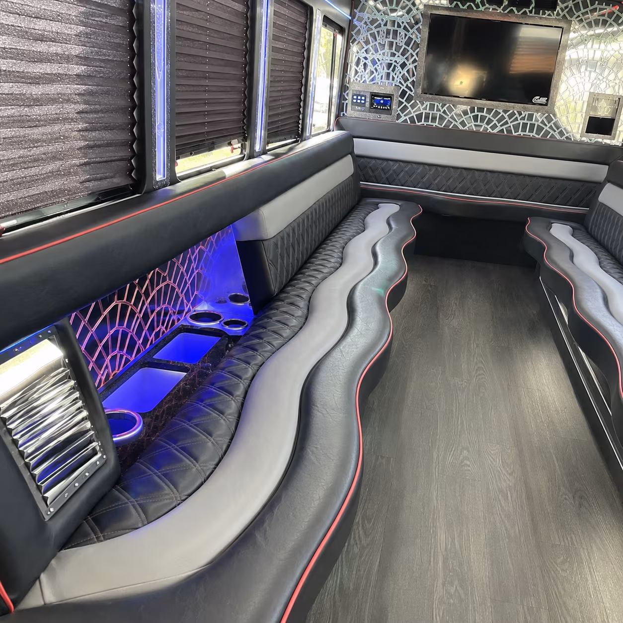 deltona holiday party bus rental