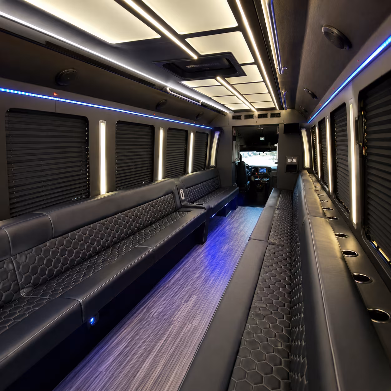 deltona party bus inside