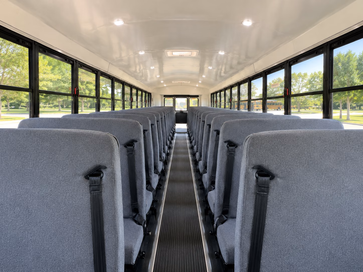 deltona school bus inside