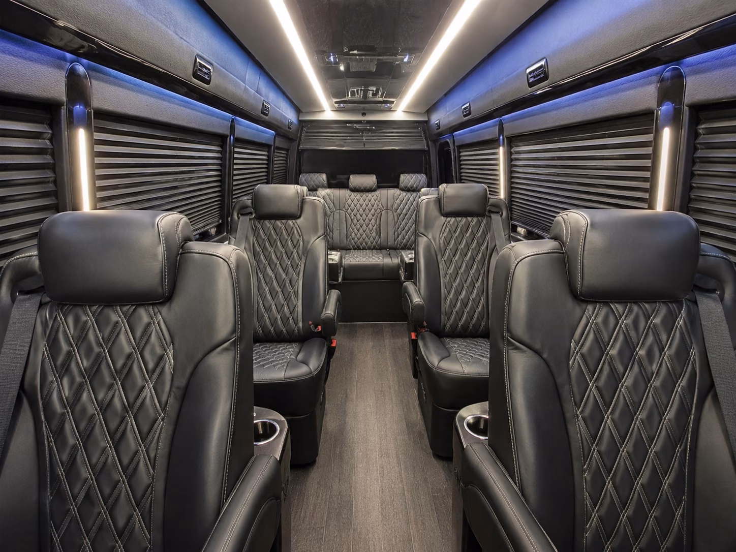 deltona sprinter van with driver inside