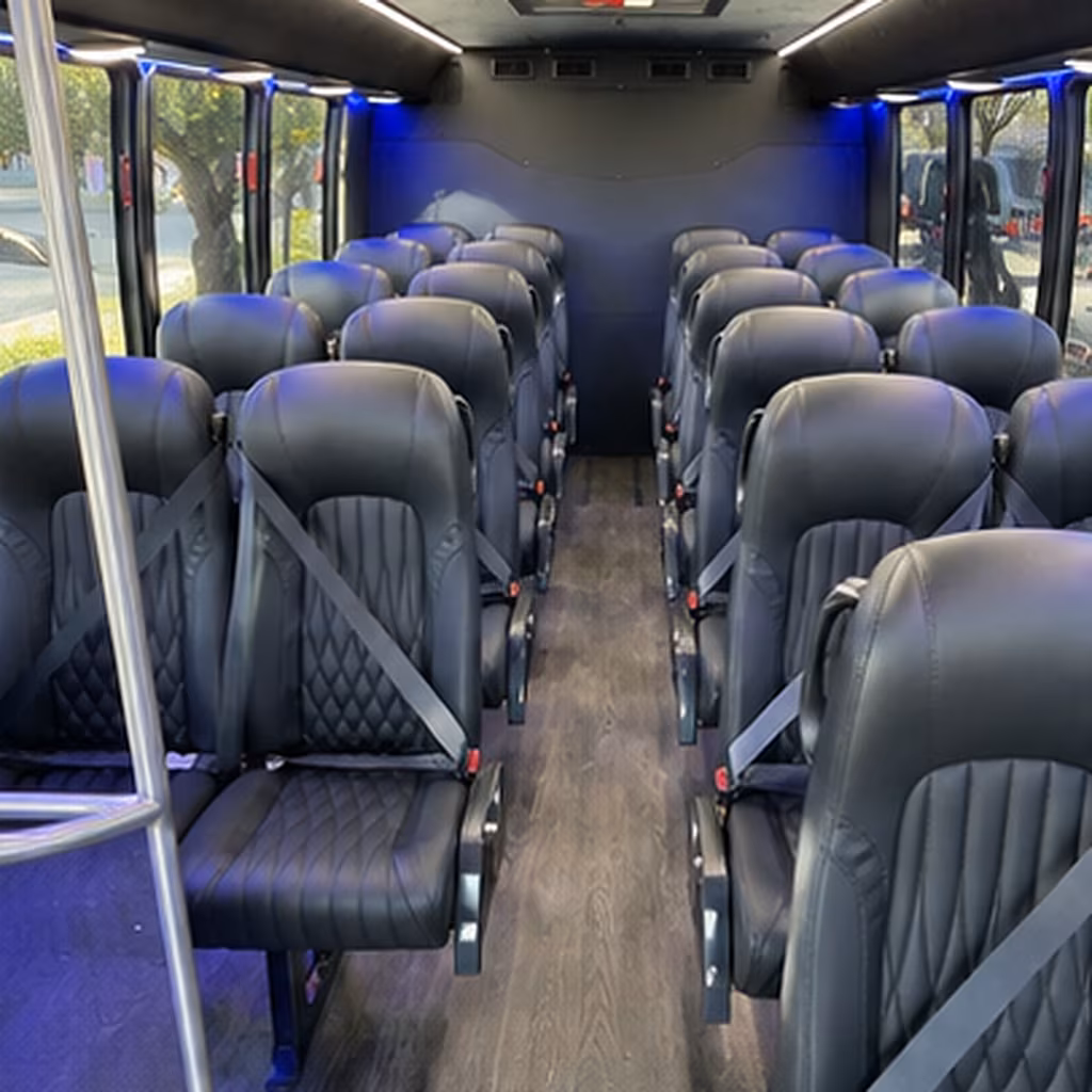 deltona wedding transportation onboard seating